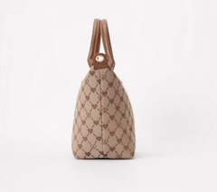 GRAB-BLV-BEIGE | B-Loved Grab Handbag On Beige Monogram
