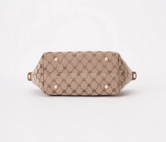 GRAB-BLV-BEIGE | B-Loved Grab Handbag On Beige Monogram