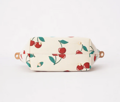 GRAB-CHERRY-CREAM | Cherry Cream Grab Handle Handbag