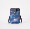PHONE-TFL-PICCA-GAP | TfL Piccadilly Moquette Mind the Gap Smart Phone Crossbody Bag