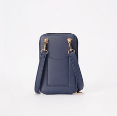 PHONE-TFL-PICCA-GAP | TfL Piccadilly Moquette Mind the Gap Smart Phone Crossbody Bag