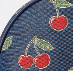 DAPK-CHERRY-BLUE | Cherry Denim Blue Daypack/ Rucksack