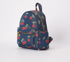 DAPK-CHERRY-BLUE | Cherry Denim Blue Daypack/ Rucksack