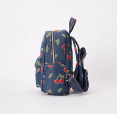 DAPK-CHERRY-BLUE | Cherry Denim Blue Daypack/ Rucksack