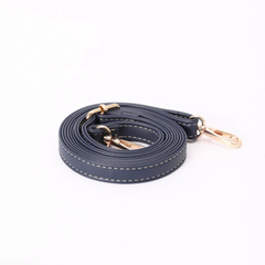 BUCK-CHERRY-BLUE | Cherry Denim Blue Bucket Handbag