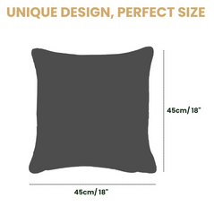 CCOV-RWC-COPPIA | Cappia Cat Rosina Cat Design Home Pillow Case/ Cushion Cover 18x18 Inch