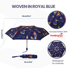 UM-AUTO-PADD-BL | Paddington Bear Blue Automatic Folding Umbrella