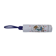 UM-AUTO-AIW-TEA | Alice and Wonderland Tea Party Automatic Folding Umbrella