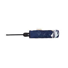 UM-AUTO-BM-WAVE | The British Museum - Great Wave off Kanagawa Navy Blue Automatic Folding Umbrella