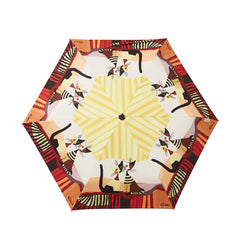 UM-AUTO-RWC-COPPIA | Cappia Cat Rosina Cat Automatic Folding Umbrella