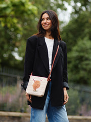 SLING-HLCOW | Highland Cow Sling Bag Purse Crossbody
