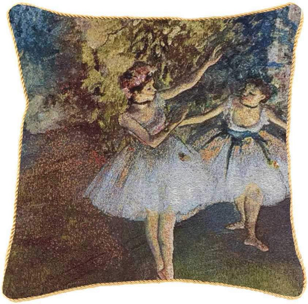 CCOV-ART-ED-BLR-2 | Edgar Degas Ballerina Pillowcase/CUSHION COVER | DECORATIVE DESIGN FASHION HOME PILLOW 18X18 INCH - www.signareusa.com
