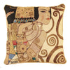 CCOV-ART-KLIMT-1 | Gustav Klimt Tree of Life Lady Pillowcase/CUSHION COVER | DECORATIVE DESIGN FASHION HOME PILLOW 18X18 INCH - www.signareusa.com