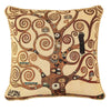 CCOV-ART-KLIMT-2 | Gustav Klimt Tree of Life Pillowcase/CUSHION COVER | DECORATIVE DESIGN FASHION HOME PILLOW 18X18 INCH - www.signareusa.com
