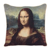 CCOV-ART-LDV-MONA | Mona Lisa Tapestry Pillowcase Cushion Cover 18 x 18 Inch - www.signareusa.com
