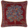 CCOV-ART-LU-TREEDRD Cushion Cover Tree of Life Dark Red W45 x H45 CM (W18 x H18 INCH)