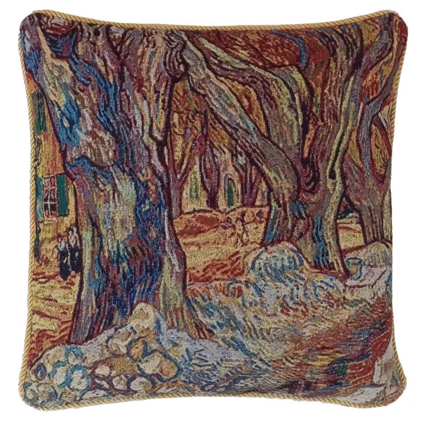 CCOV-ART-VG-PLANETREE Cushion Cover ART Van Gogh - Plane Tree W45 x H45 CM (W18 x H18 INCH)