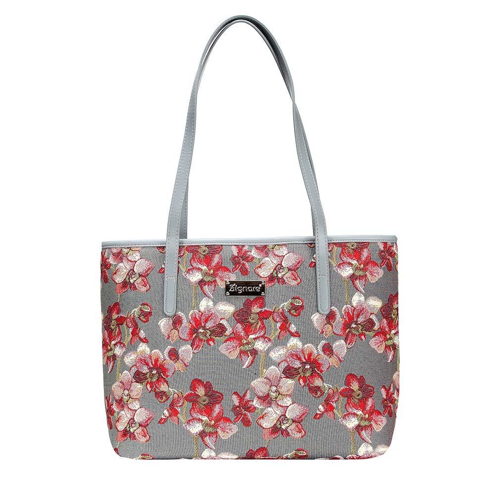 Claude Monet Poppy Field College/Shoulder Tote Bag – Signare USA