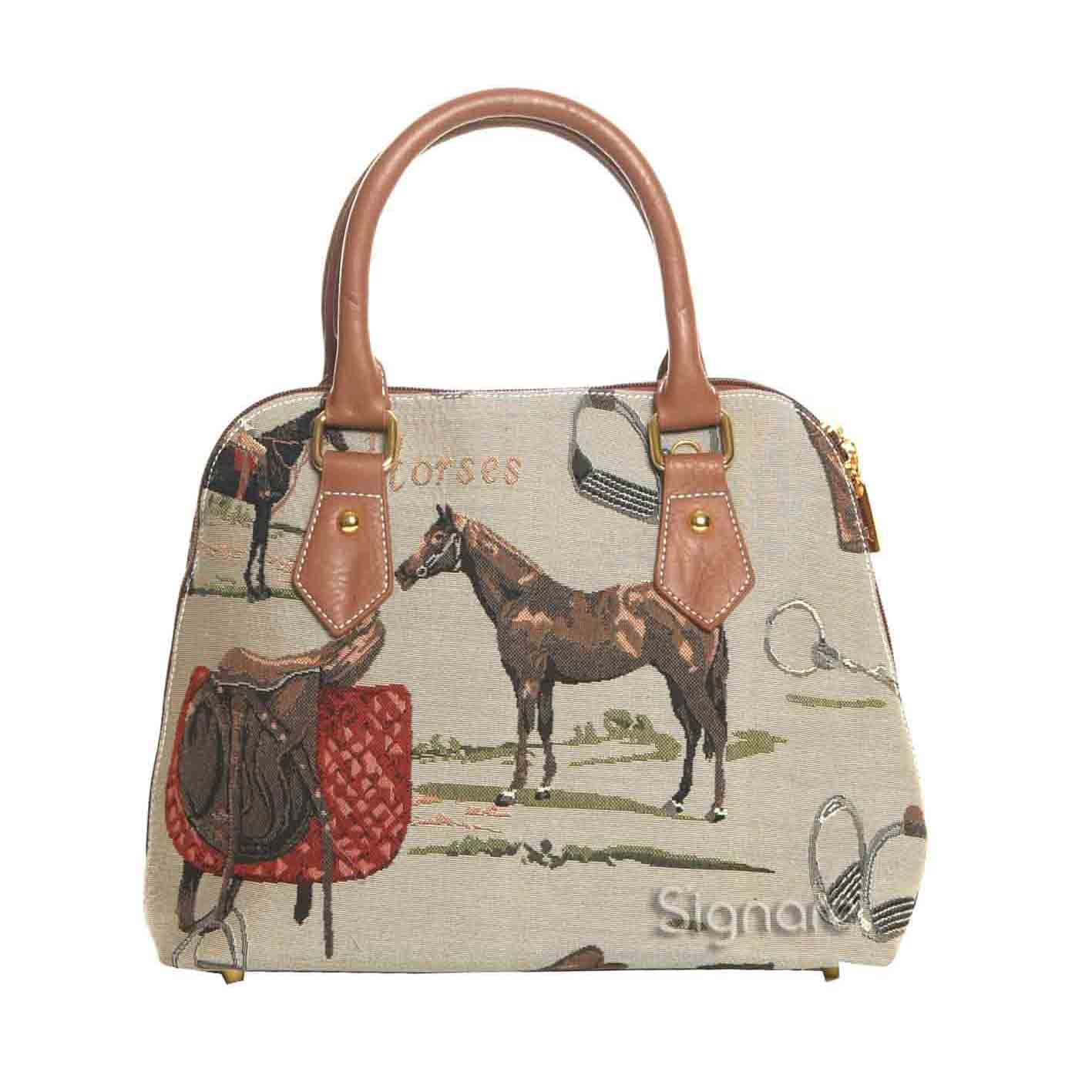 COACH® | Field Tote 22 With Horse And Carriage Print And Carriage Badge