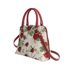 CONV-LDBD | Ladybug Convertible Top Handle Purse Handbag - www.signareusa.com