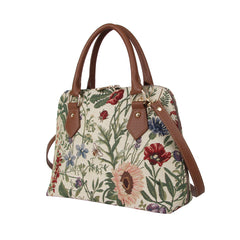 CONV-MGD | Morning Garden Convertible Top Handle Purse Handbag - www.signareusa.com