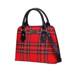 CONV-RSTT | Royal Stewart Tartan Convertible Top Handle Purse Handbag - www.signareusa.com