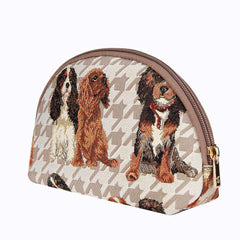 COSM-KGCS | King Charles Cavalier Spaniel Dog Cosmetic Make Up Bag - www.signareusa.com