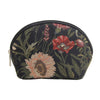 COSM-MGDBK | Morning Garden Black Cosmetic Make Up Bag