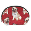 COSM-PUG | Pug Dog Cosmetic Make Up Bag - www.signareusa.com