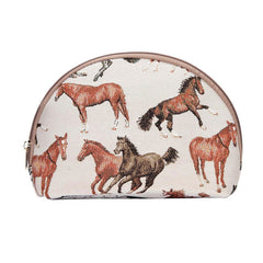COSM-RHOR | Running Horse Cosmetic Make Up Bag - www.signareusa.com