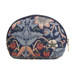 COSM-STBL | William Morris Strawberry Thief Blue Cosmetic Make Up Bag - www.signareusa.com