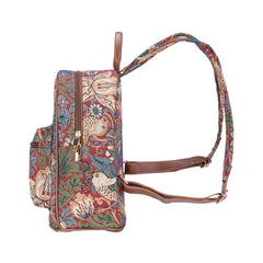 DAPK-STRD | William Morris Strawberry Thief Red daypack bag