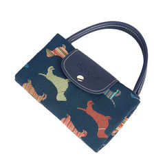 FDAW-DACH | DACHSHUND FOLDAWAY GROCERY BAG