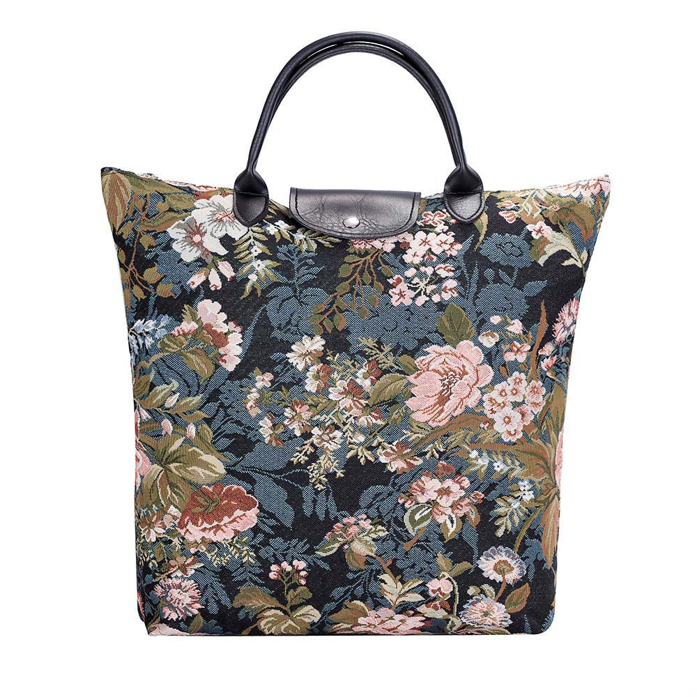 Longchamp Floral Tote Bags