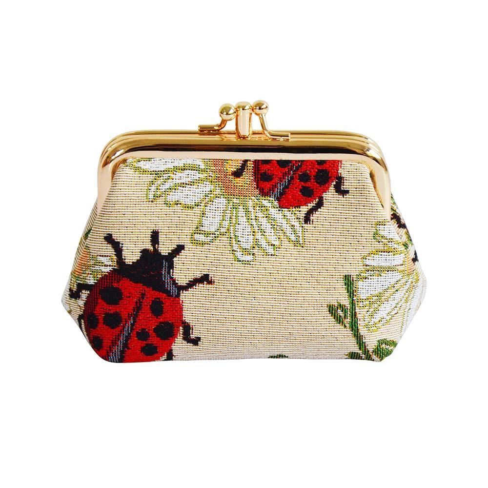 Ladybug coin purse hot sale