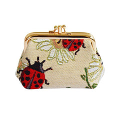 FRMP-LDBD | LADYBUG COIN CLASP FRAME PURSE WALLET - www.signareusa.com