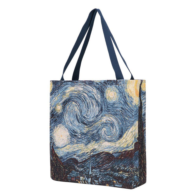Van Gogh Wheatfield Foldable Gusset Bag – Signare USA