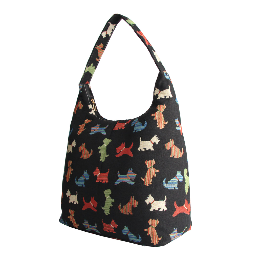 Handbag with discount scottie dog logo