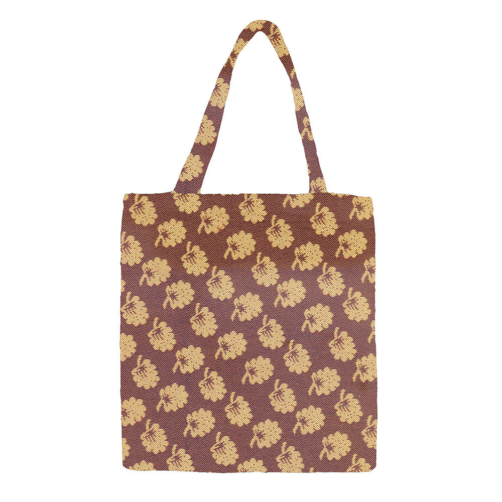 NWT Jane Austen Oak Brown Rucksack/Backpack Bag by Signare Jane Austen Brown Oak Big Travel Duffel Bag – My Signare main image 2