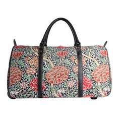 PULL-CRAY | WILLIAM MORRIS THE CRAY PULL HOLDALL TRAVEL BAG SUITCASE CARRY ON WHEELS - www.signareusa.com