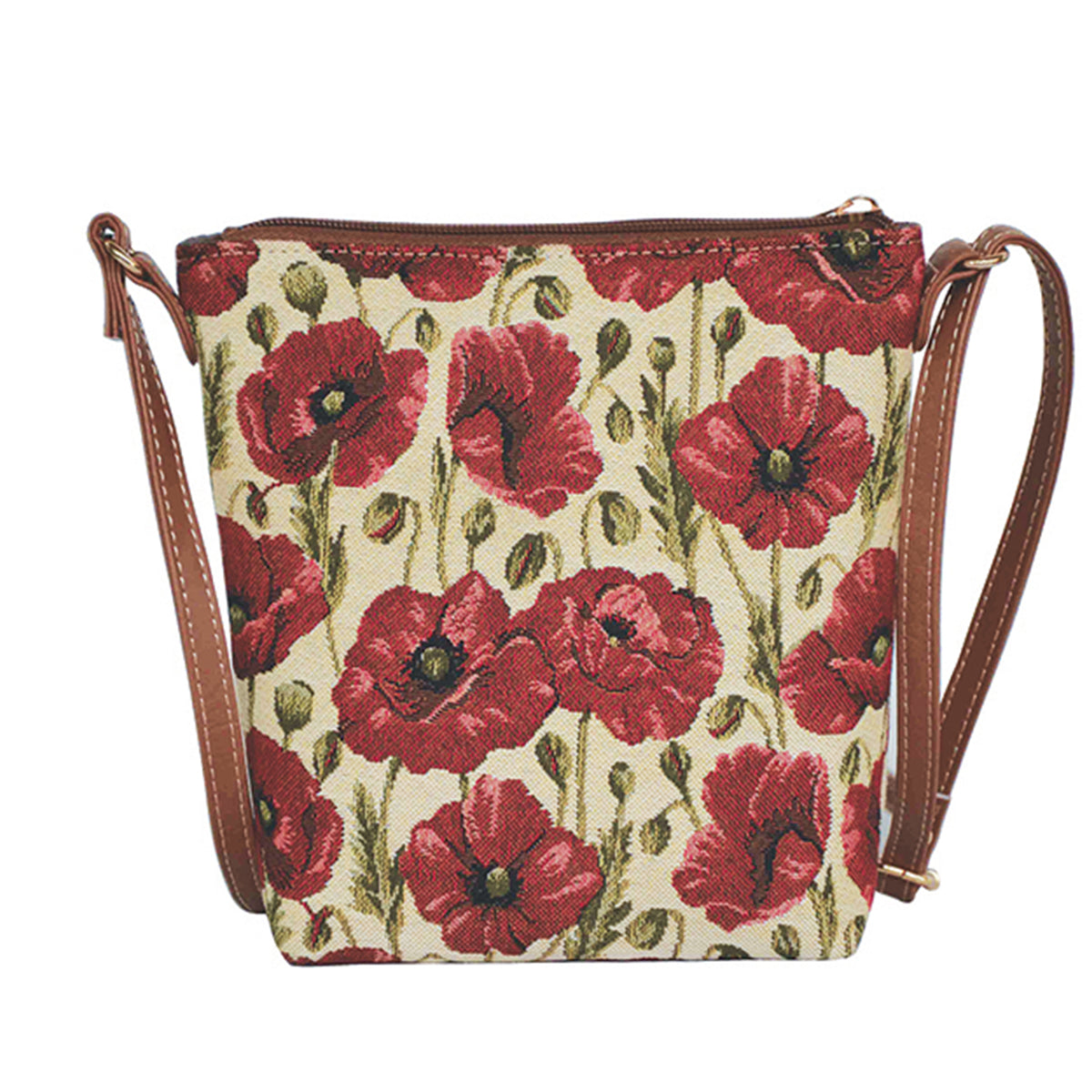 Selling Starling Messenger Bag - Red Poppies