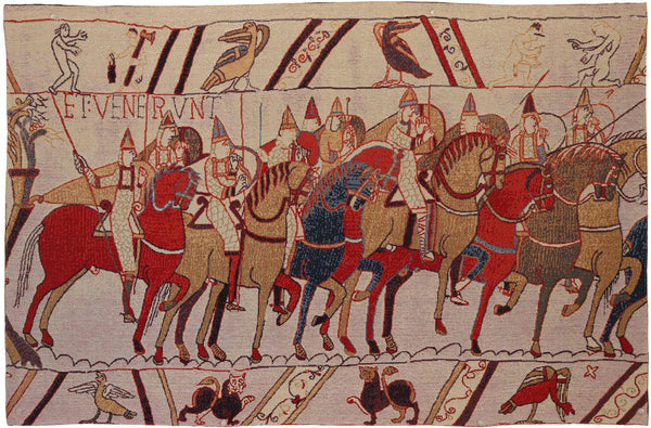 WH-BAYEUX-HORSE - Wall Hanging - Bayeux Tapestry, Horse W139 x H81 CM (W54.7 x H31.8 INCH)