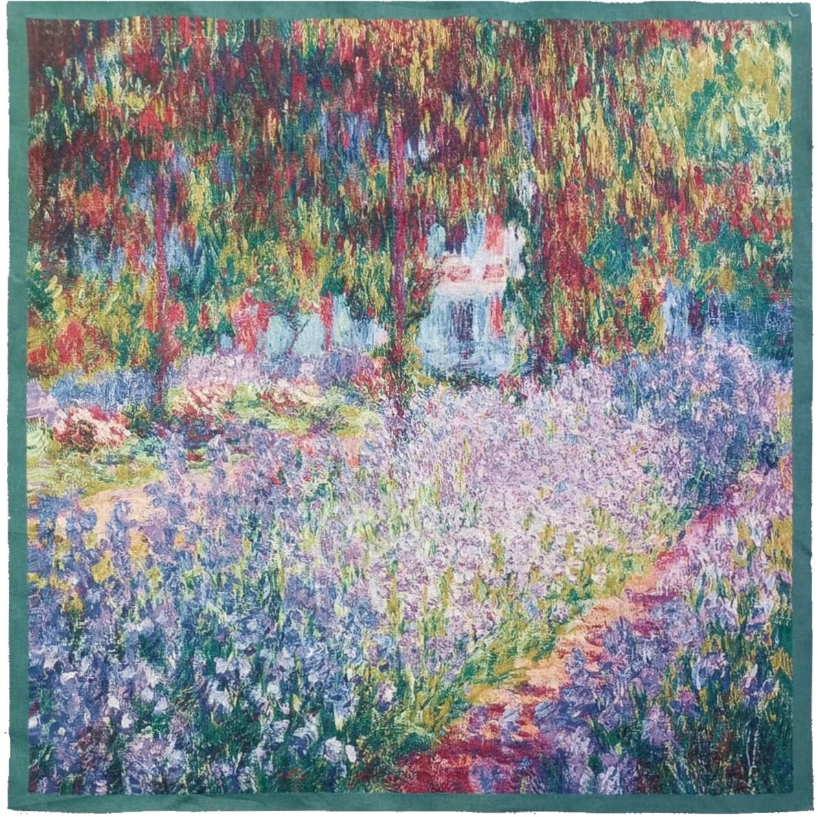 WH-CM-GARDENGIVERNY - Wall Hanging - Claude Monet Giverny Garden W142 x H142 CM (W56 x H56 INCH)
