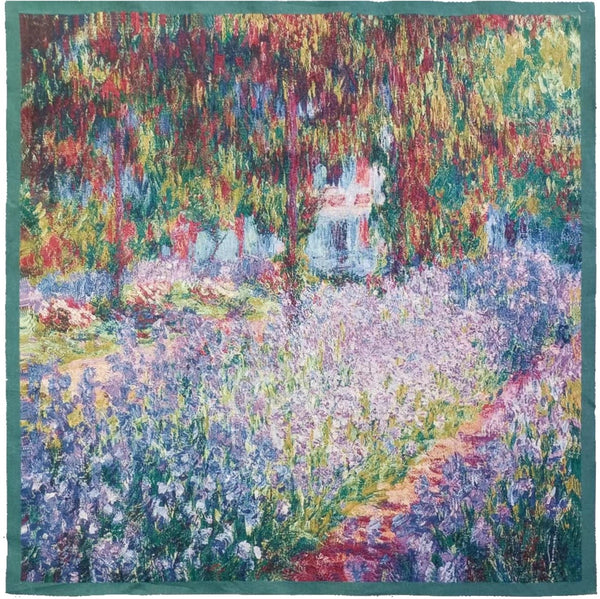 WH-CM-GARDENGIVERNY - Wall Hanging - Claude Monet Giverny Garden W142 x H142 CM (W56 x H56 INCH)