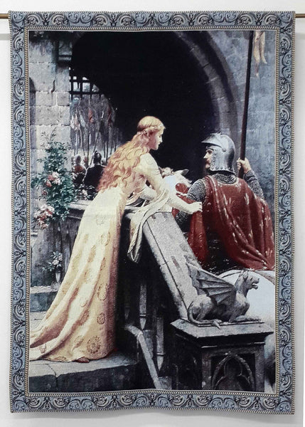 WH-EB-GS | EDMUND BLAIR LEIGHTON GODS SPEED 39 X 55 " INCH WALL HANGING TAPESTRY ART - www.signareusa.com