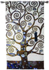 WH-GK-TL-2 | GUSTAV KLIMT TREE OF LIFE TREE ONLY 31 x 54 " INCH WALL HANGING TAPESTRY ART - www.signareusa.com