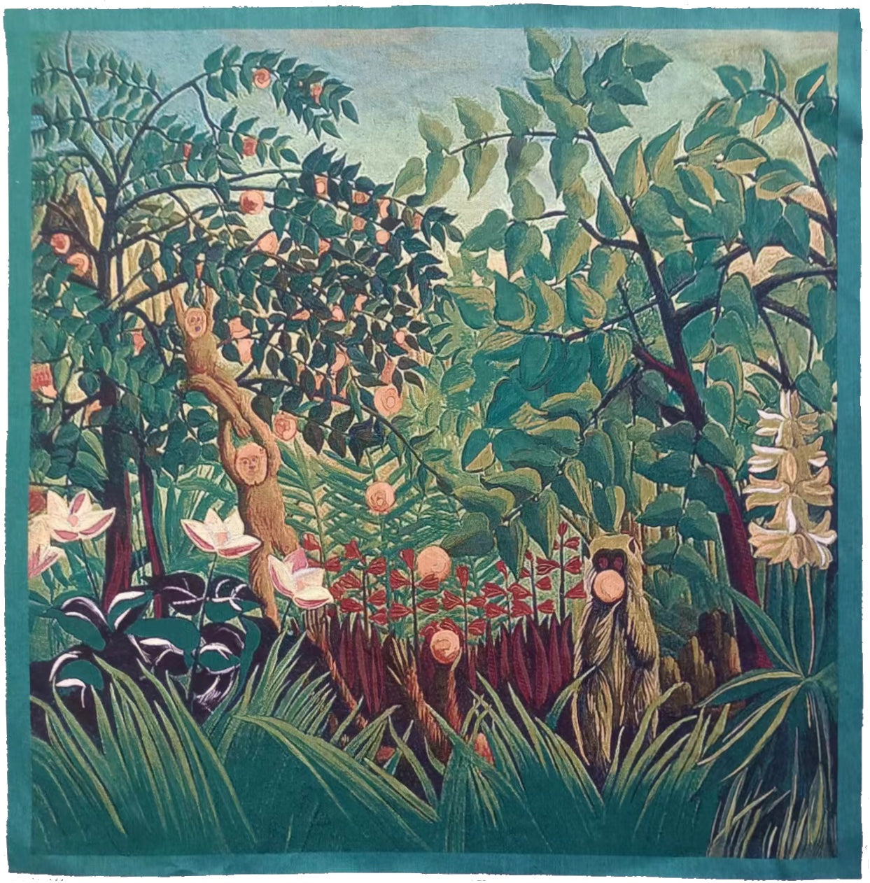 plant tapestry wall hanging WH-HR-EXOTICLANDSCAPE
