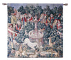 WH-HU | THE HUNT OF THE UNICORN 39 X 39 " INCH WALL HANGING TAPESTRY ART - www.signareusa.com