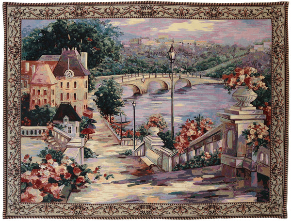 WH-LAKEVIEW - Wall Hanging - Lake View W139 x H106 CM (W54.7 x H41.7 INCH)