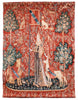 WH-LU-TO | LADY & UNICORN SENSE OF TOUCH TAPESTRY WALL HANGING